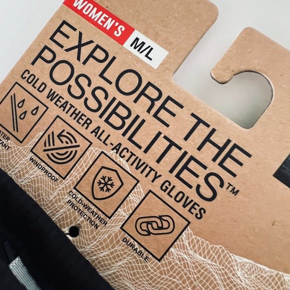 GERRY Women's Cold Weather NWT All-Activity Gloves 3M Thinsulate M/L - Picture 2 of 8